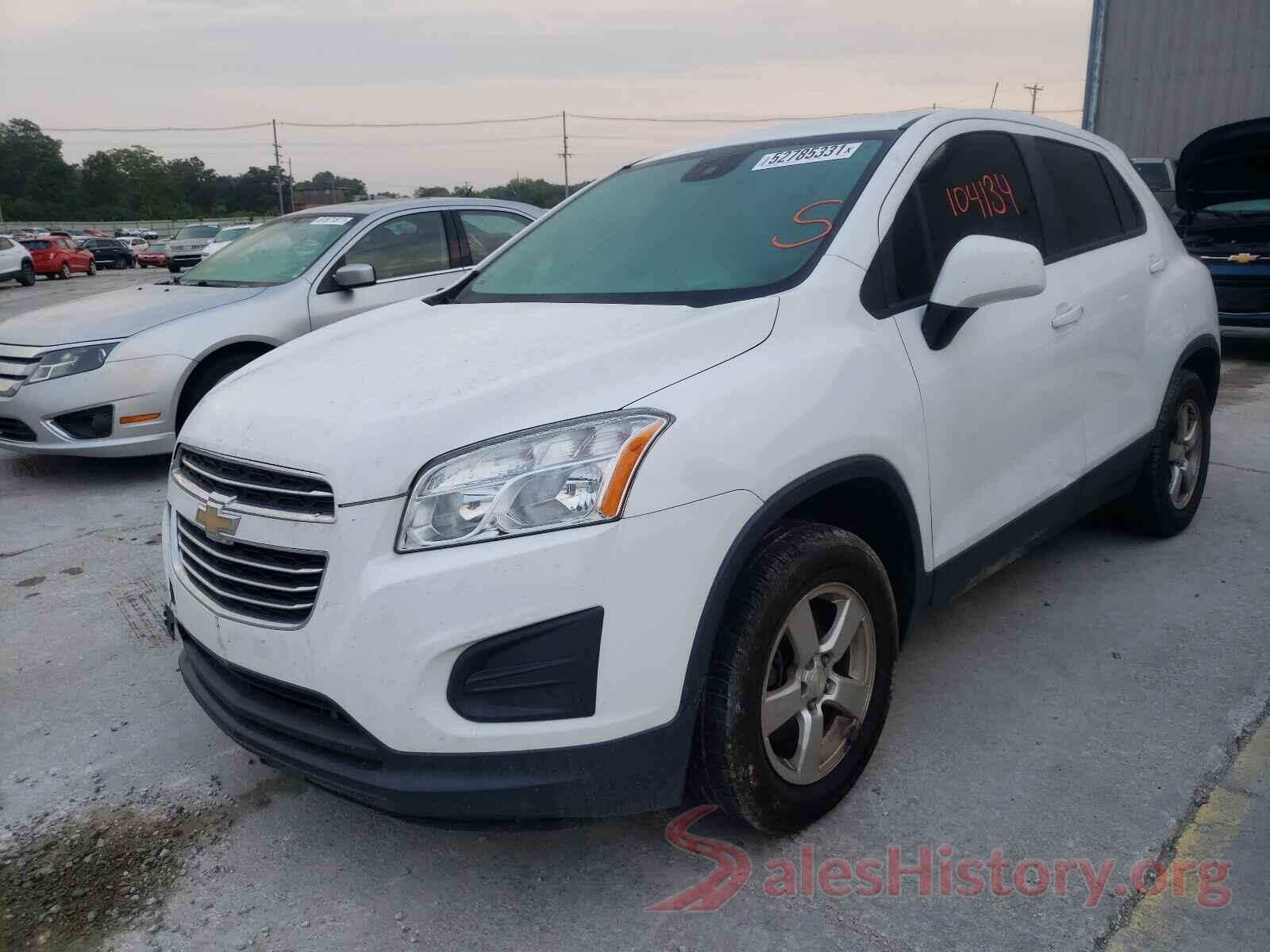 3GNCJNSB7GL220150 2016 CHEVROLET TRAX