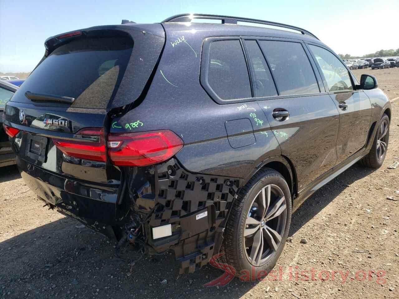 5UXCX6C0XN9K65419 2022 BMW X7