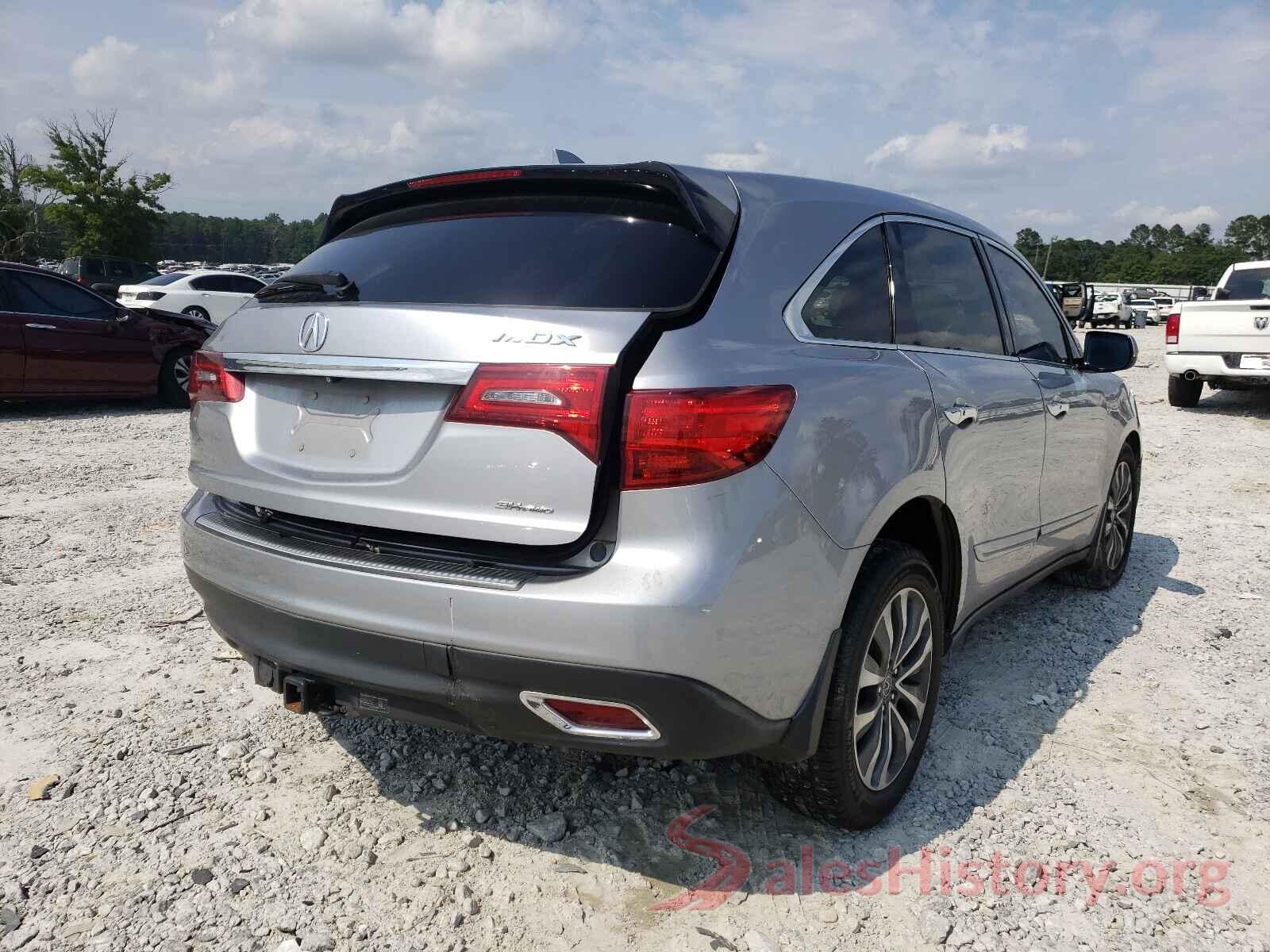 5FRYD4H40GB022760 2016 ACURA MDX