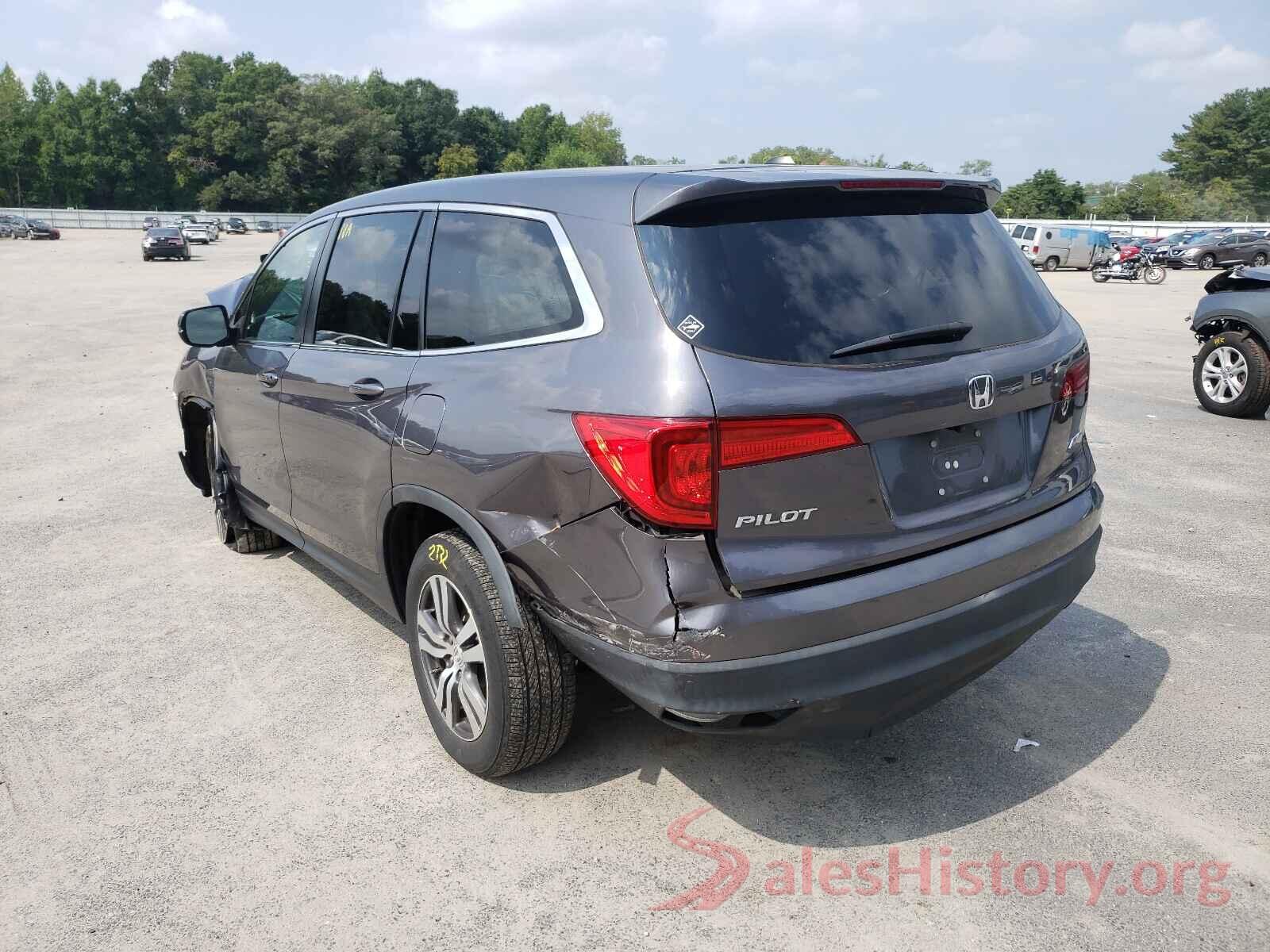 5FNYF6H78HB069344 2017 HONDA PILOT