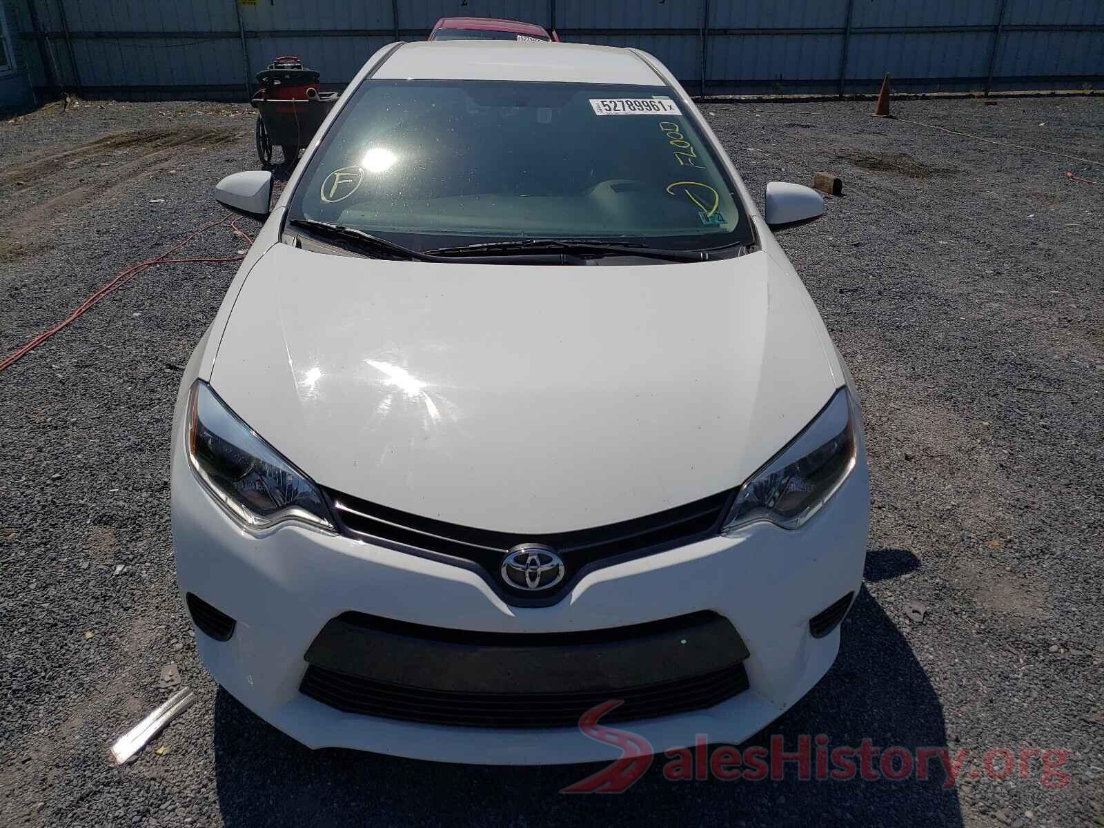 5YFBURHEXGP400553 2016 TOYOTA COROLLA