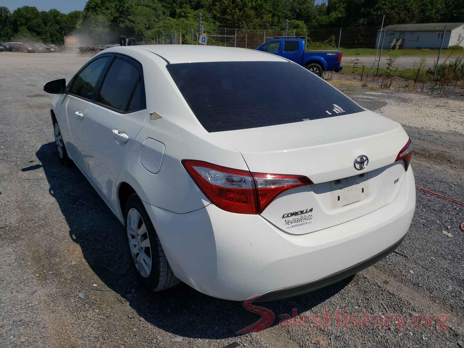 5YFBURHEXGP400553 2016 TOYOTA COROLLA