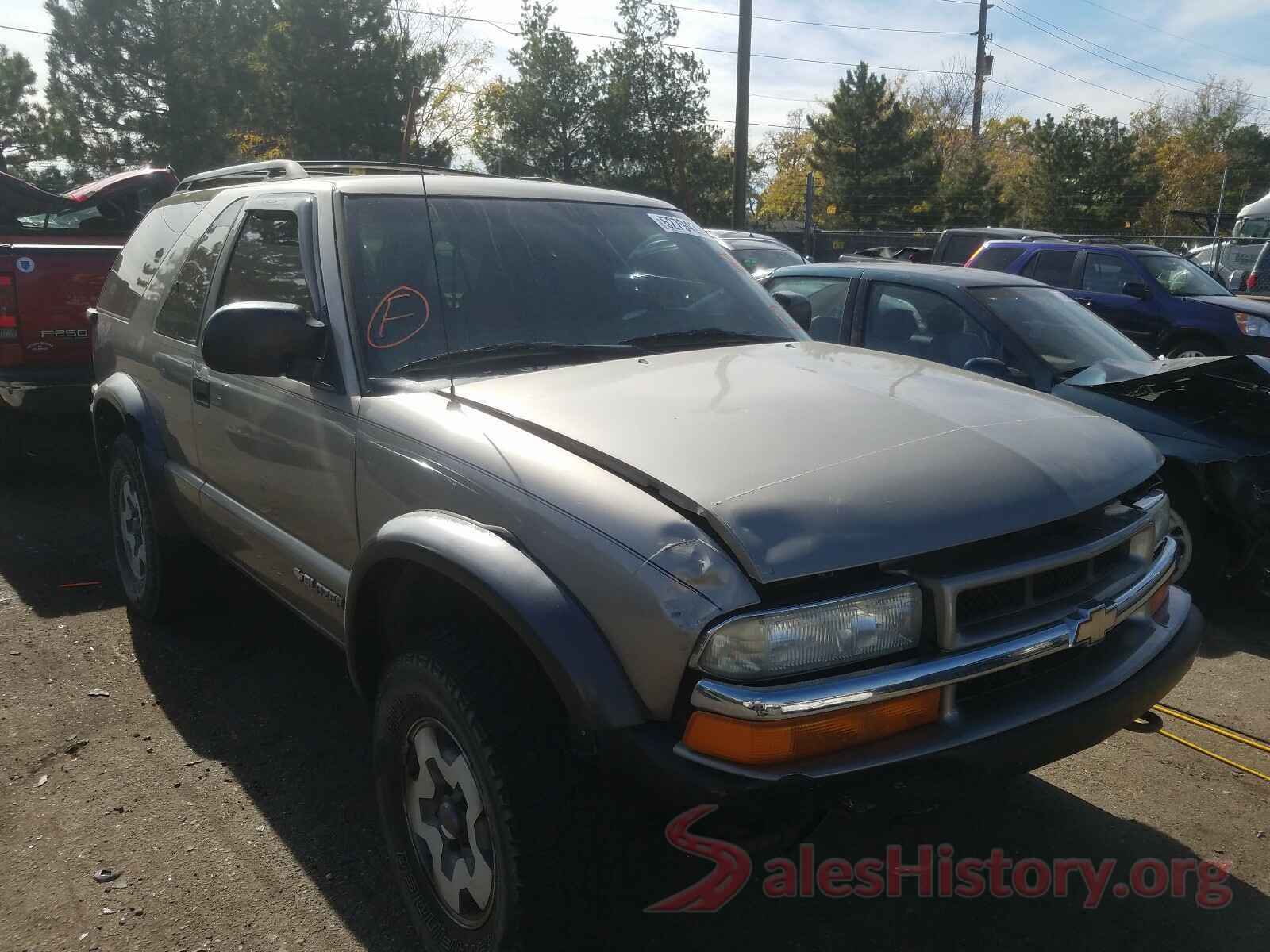 1GNCT18X44K127198 2004 CHEVROLET BLAZER