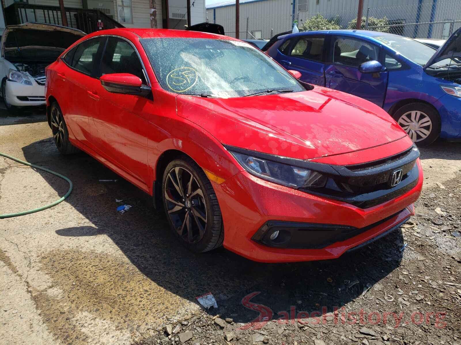 2HGFC2F82KH512840 2019 HONDA CIVIC