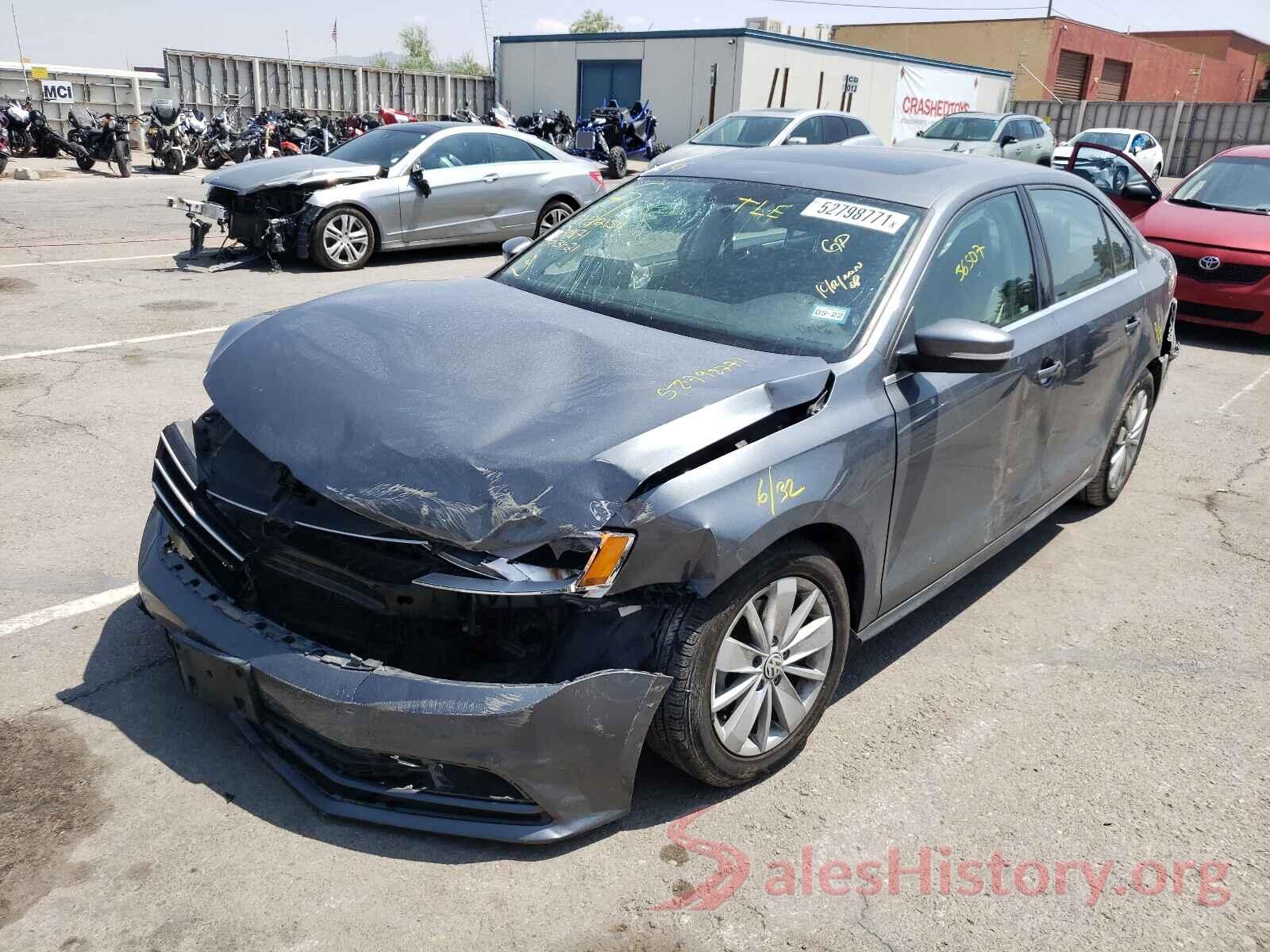 3VWD67AJ0GM291393 2016 VOLKSWAGEN JETTA