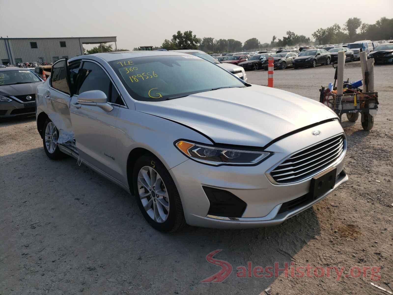 3FA6P0MU8KR189556 2019 FORD FUSION