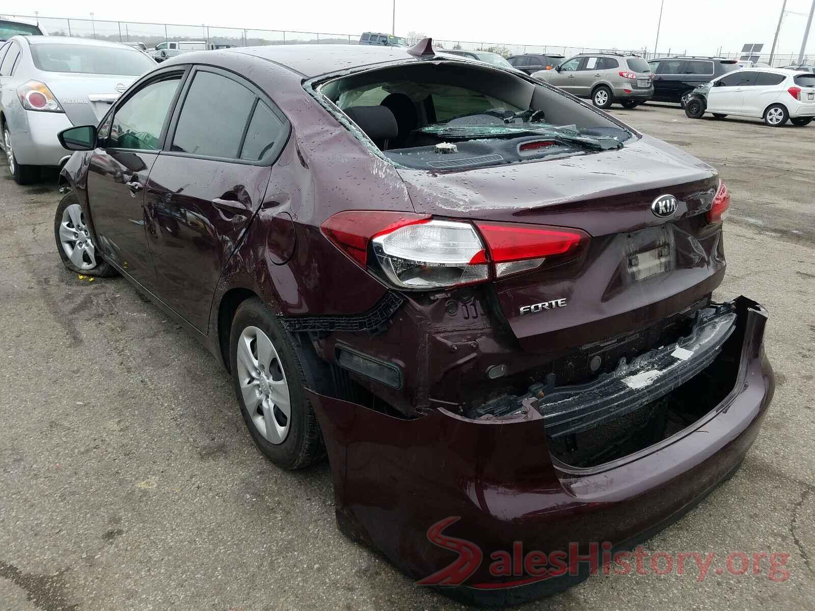 3KPFK4A74HE145407 2017 KIA FORTE