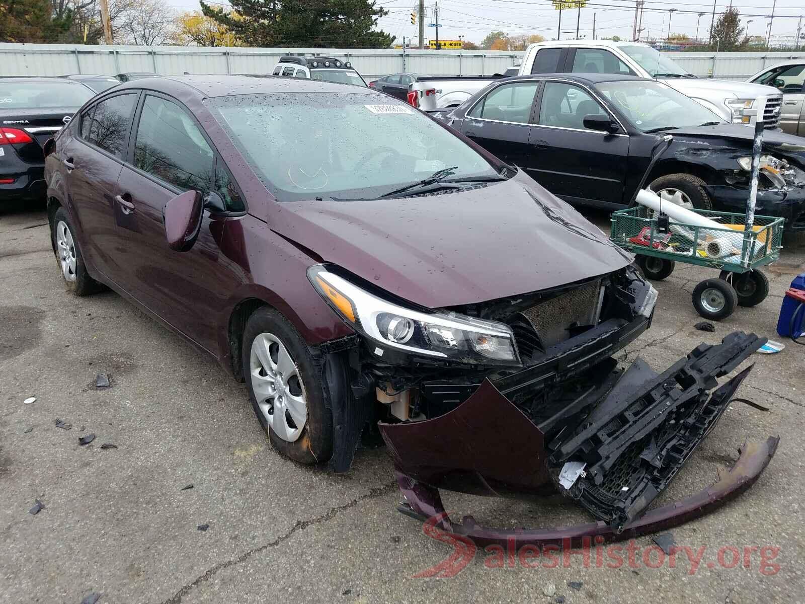 3KPFK4A74HE145407 2017 KIA FORTE