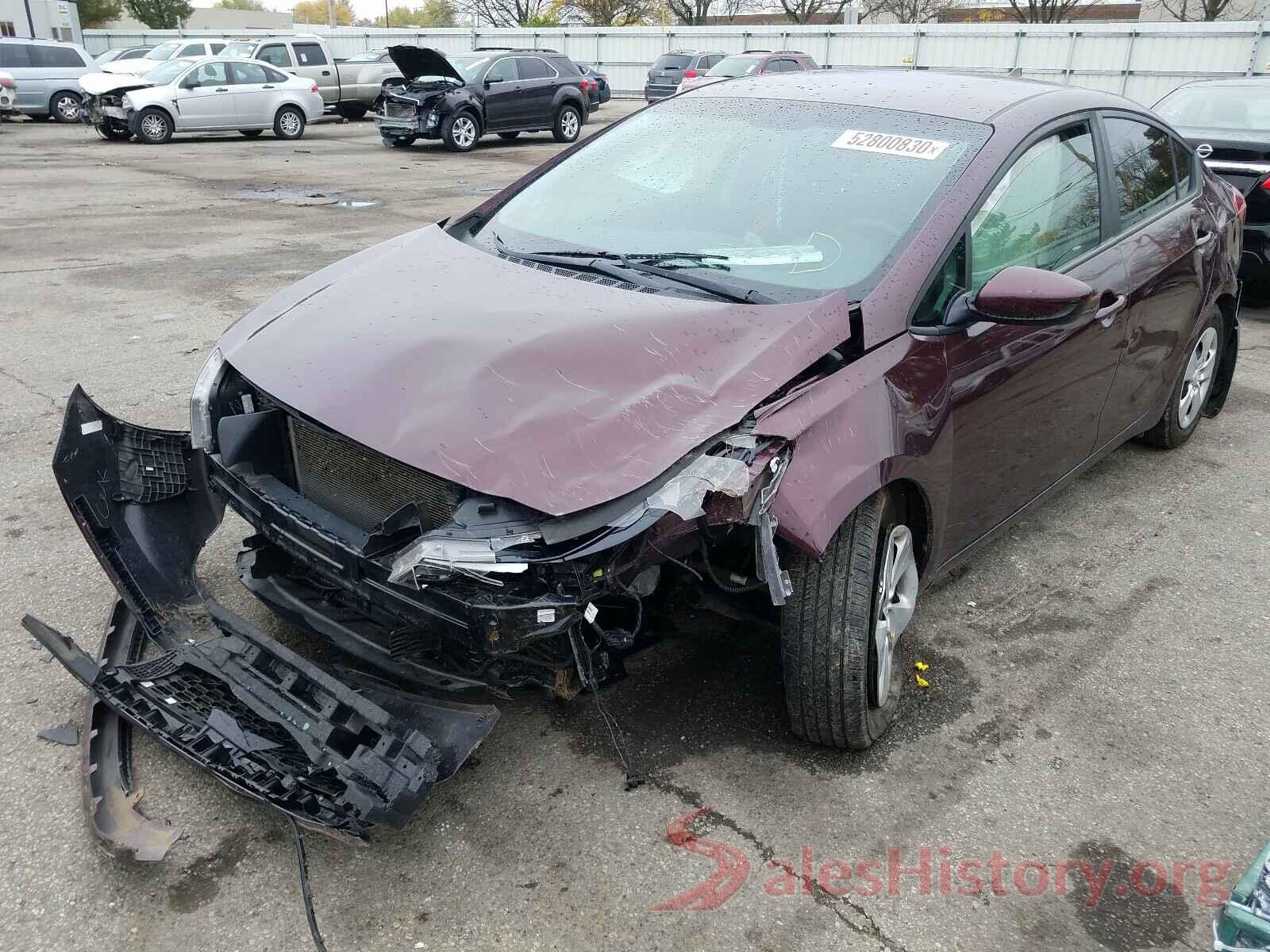 3KPFK4A74HE145407 2017 KIA FORTE