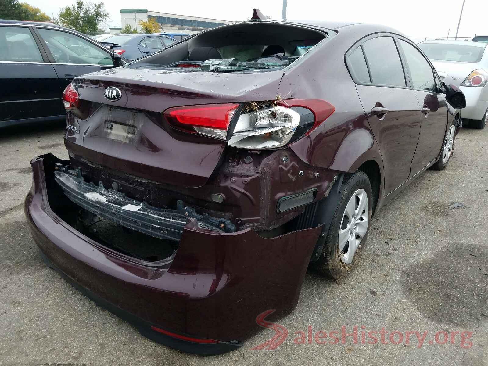 3KPFK4A74HE145407 2017 KIA FORTE