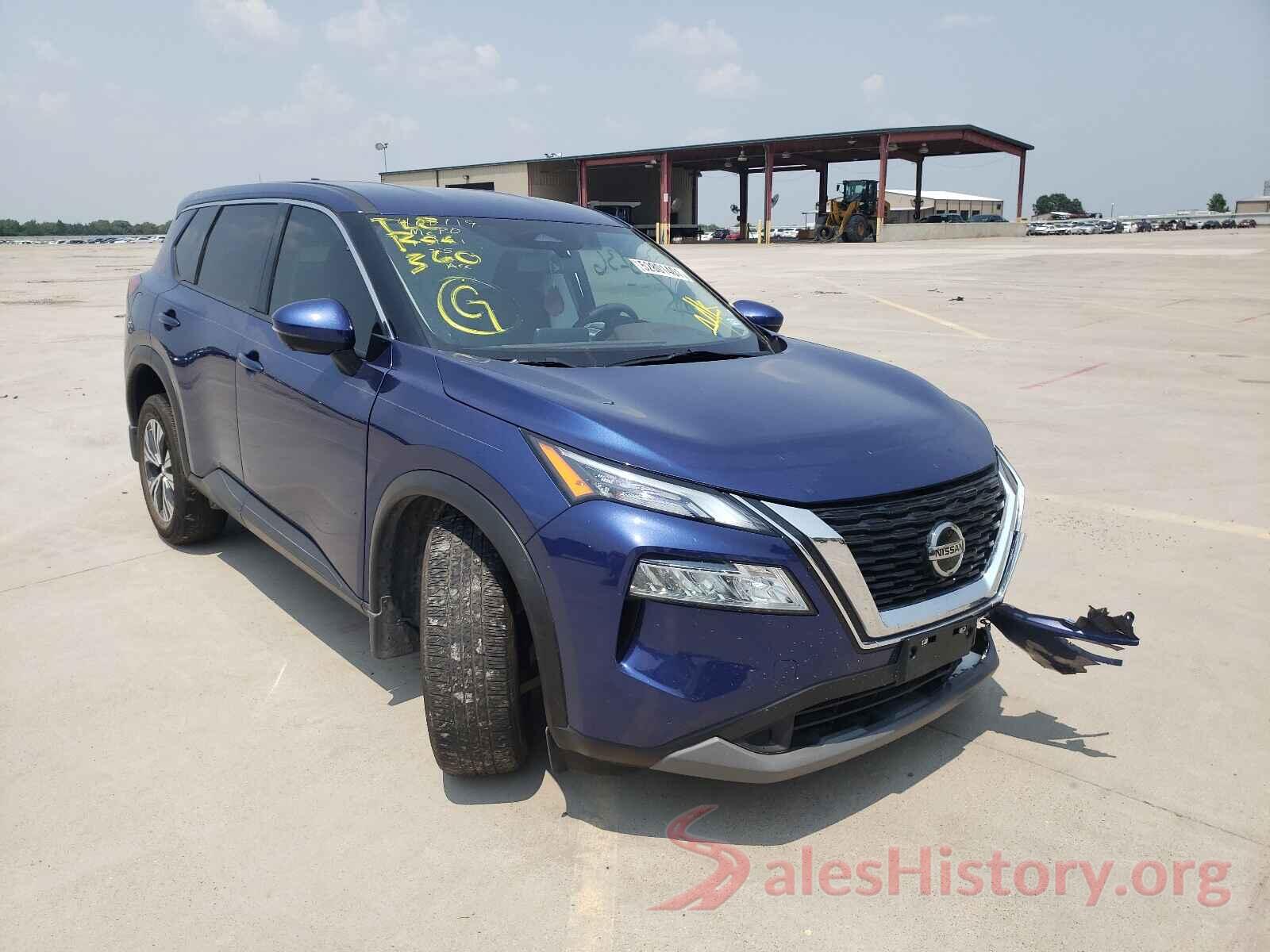 JN8AT3BA4MW008919 2021 NISSAN ROGUE