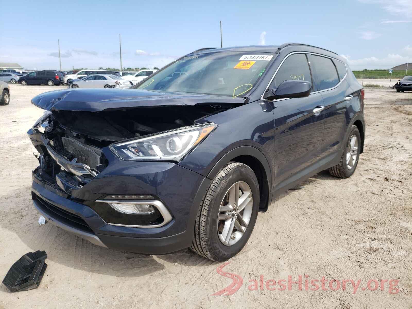 5XYZU3LB6HG421138 2017 HYUNDAI SANTA FE