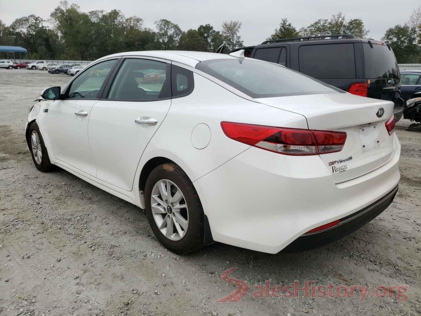 KNAGT4L38G5103941 2016 KIA OPTIMA