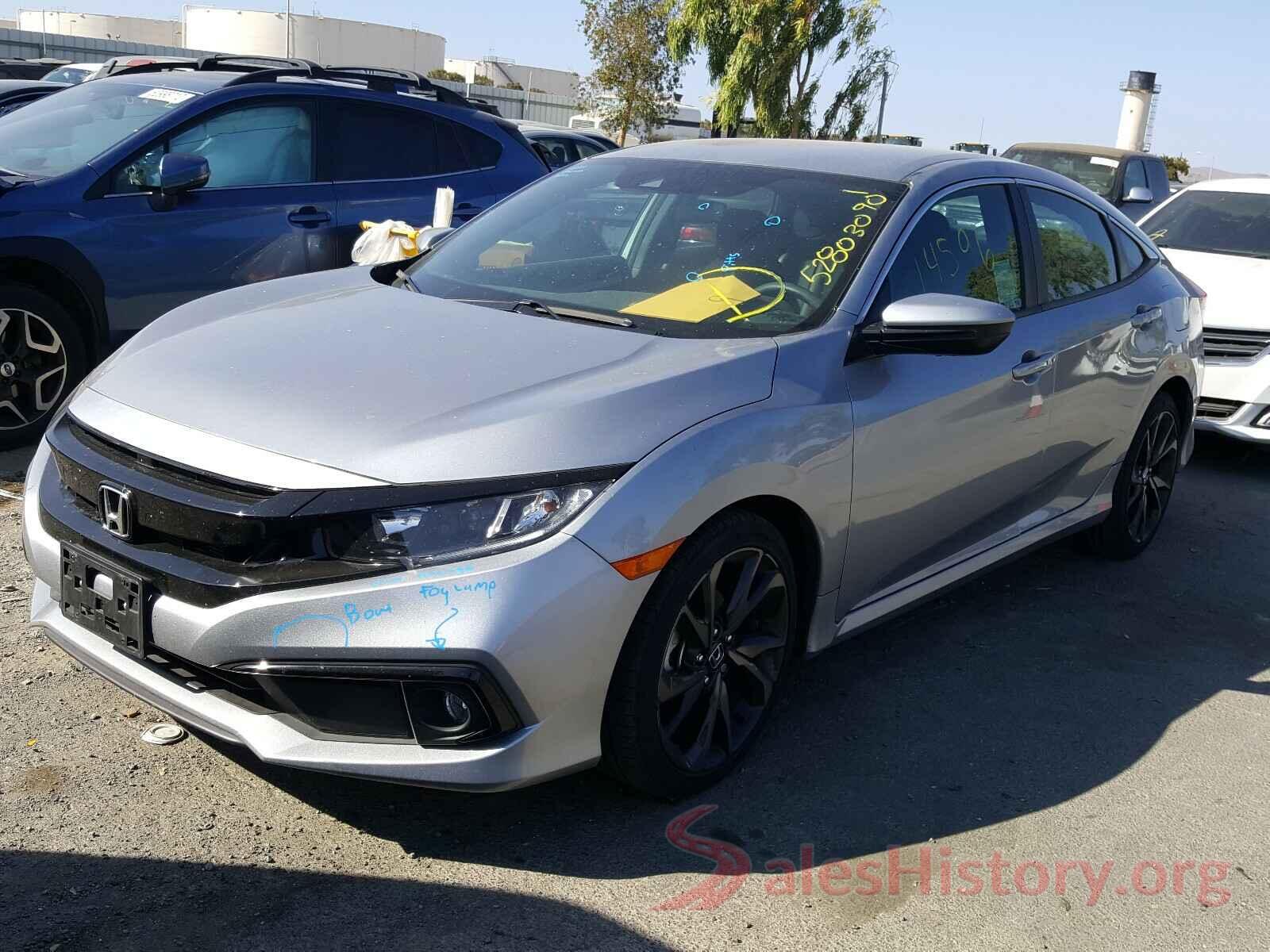 19XFC2F85KE210100 2019 HONDA CIVIC