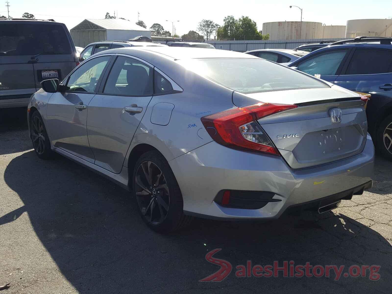 19XFC2F85KE210100 2019 HONDA CIVIC