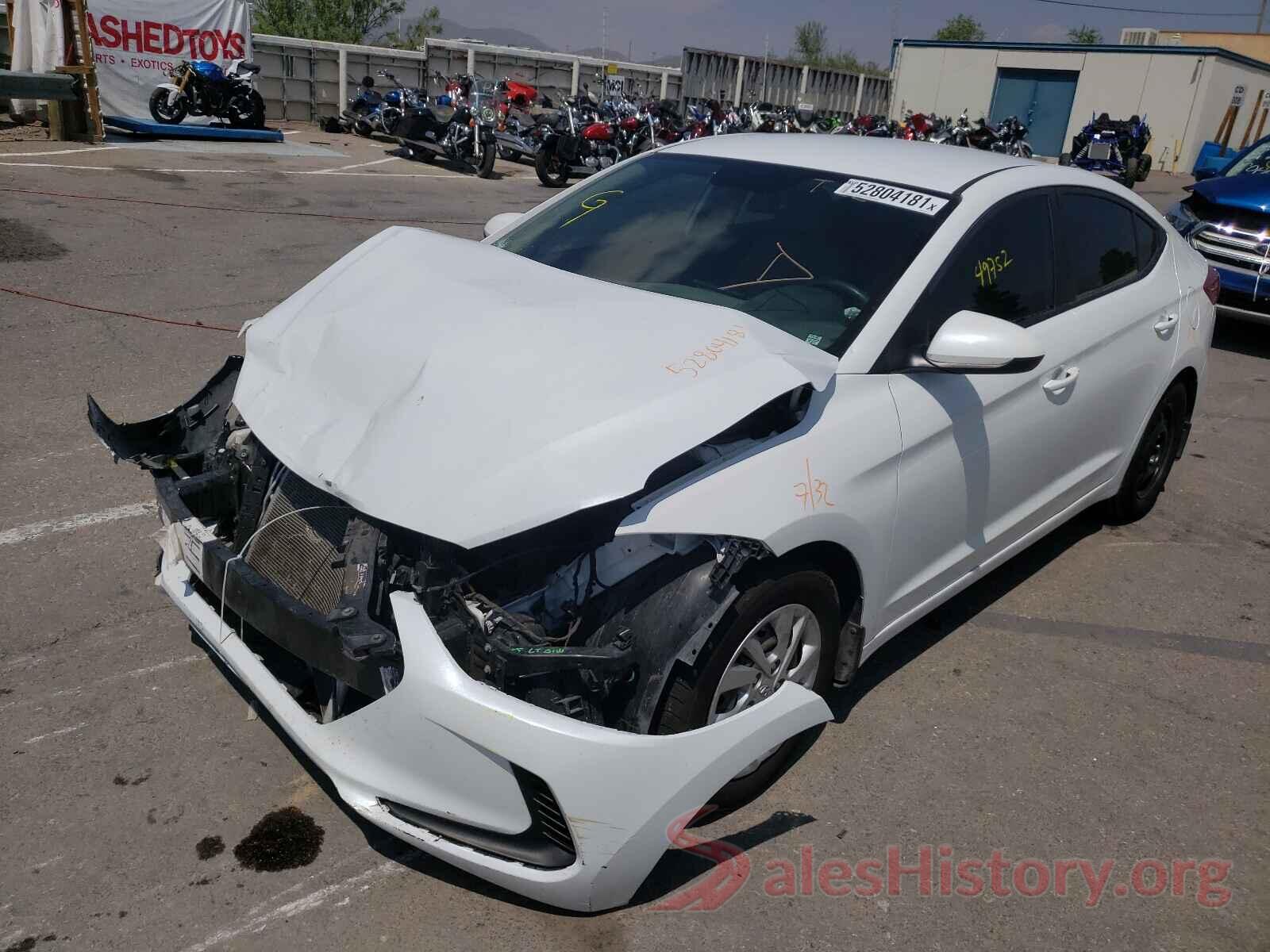 5NPD74LF4JH303114 2018 HYUNDAI ELANTRA