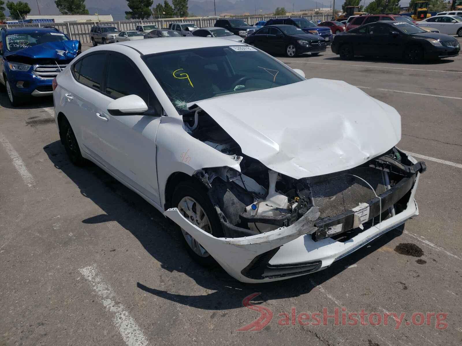 5NPD74LF4JH303114 2018 HYUNDAI ELANTRA