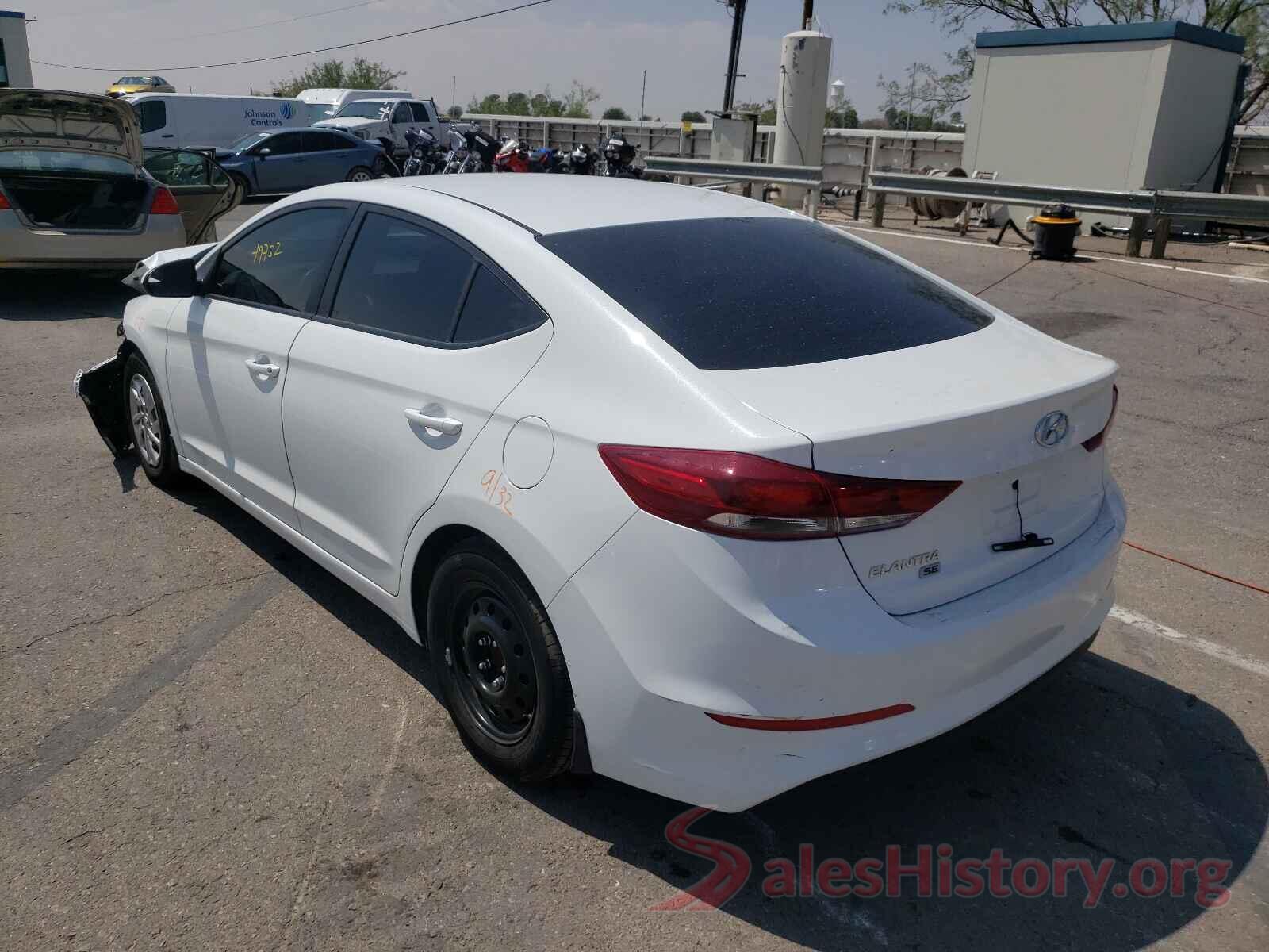 5NPD74LF4JH303114 2018 HYUNDAI ELANTRA