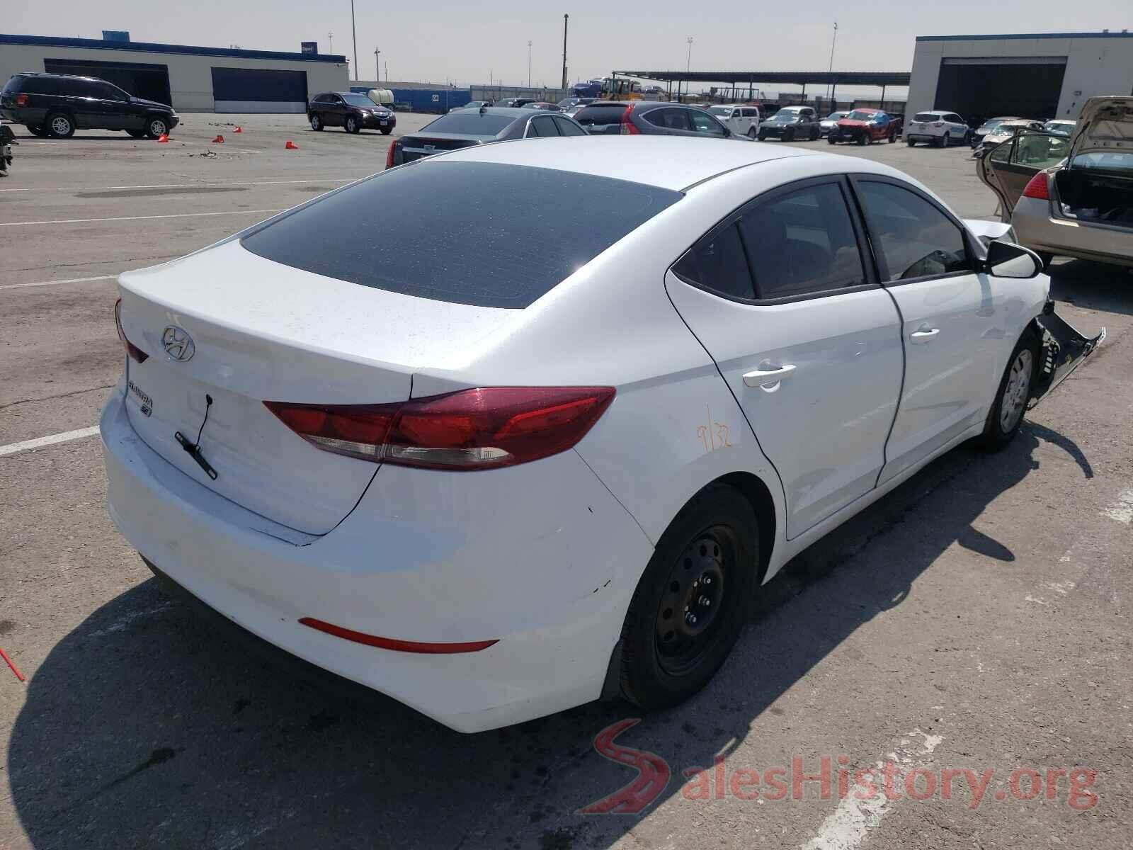 5NPD74LF4JH303114 2018 HYUNDAI ELANTRA