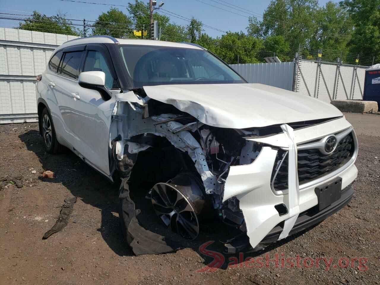 5TDGZRBH0MS133100 2021 TOYOTA HIGHLANDER