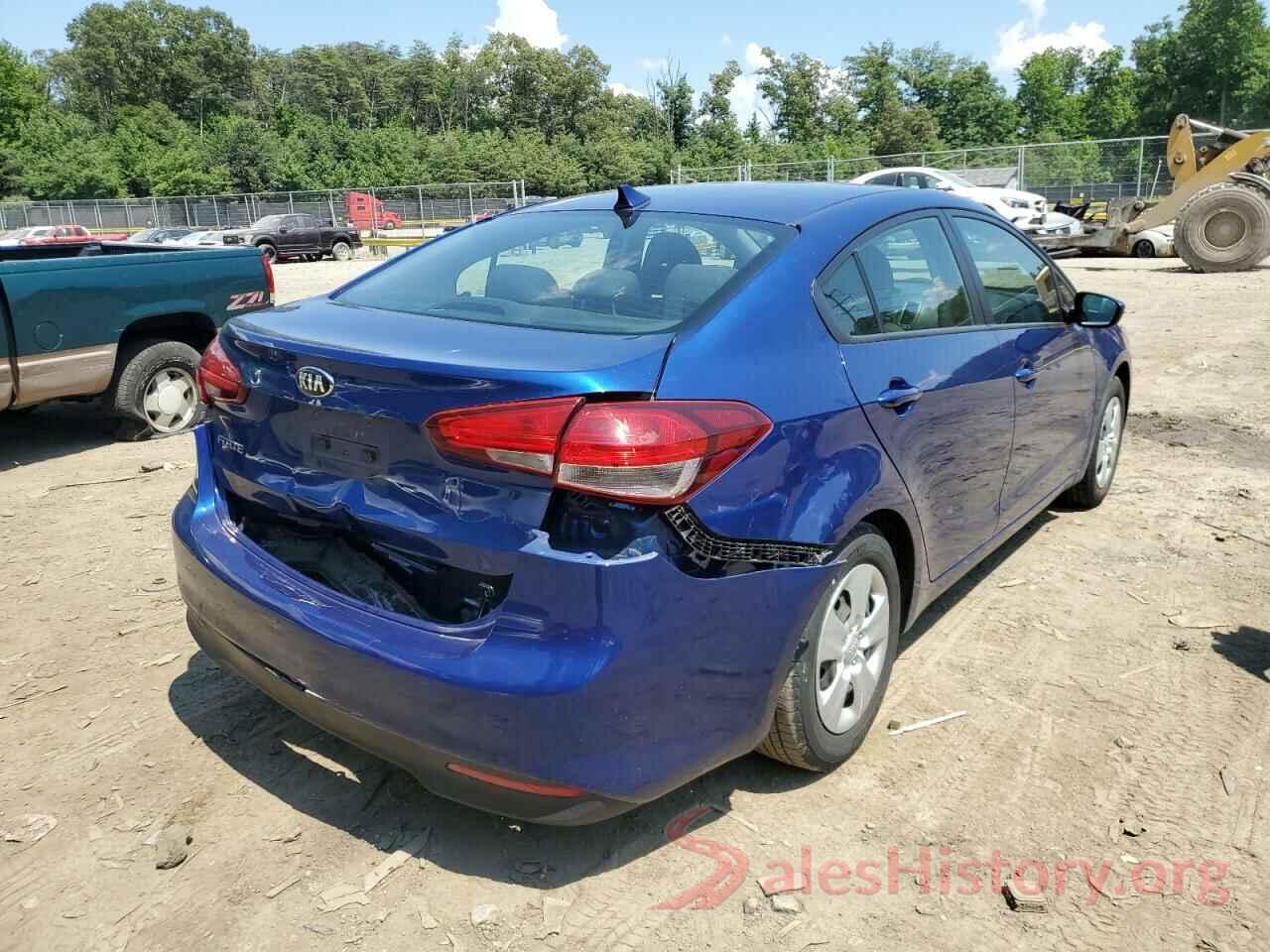 3KPFL4A7XHE130133 2017 KIA FORTE