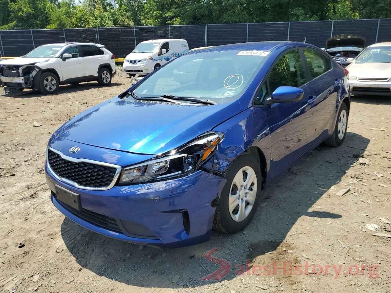 3KPFL4A7XHE130133 2017 KIA FORTE