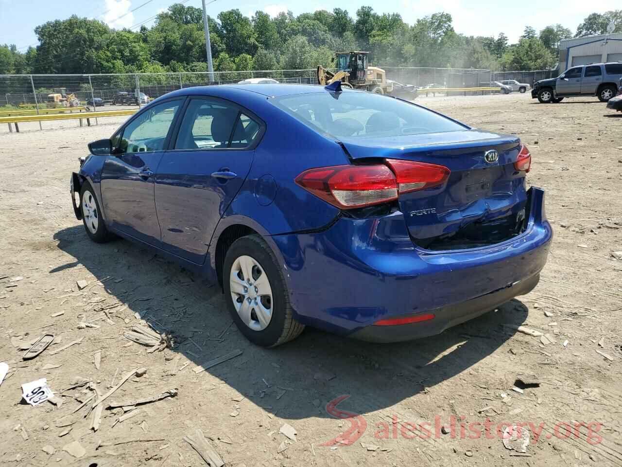 3KPFL4A7XHE130133 2017 KIA FORTE