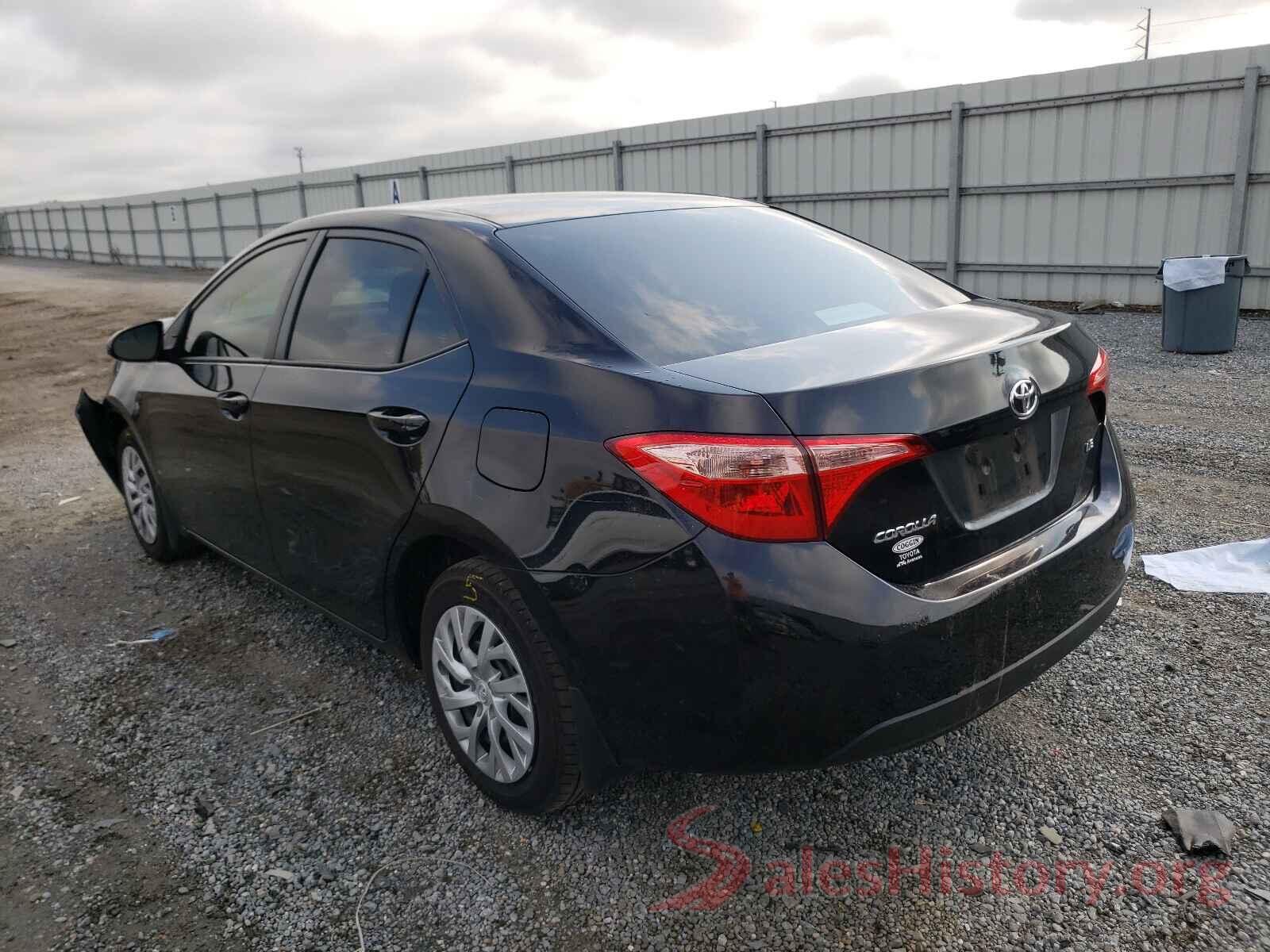 5YFBURHE1KP944304 2019 TOYOTA COROLLA