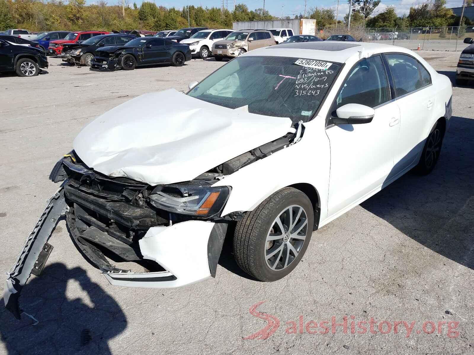 3VWDB7AJ8HM315243 2017 VOLKSWAGEN JETTA