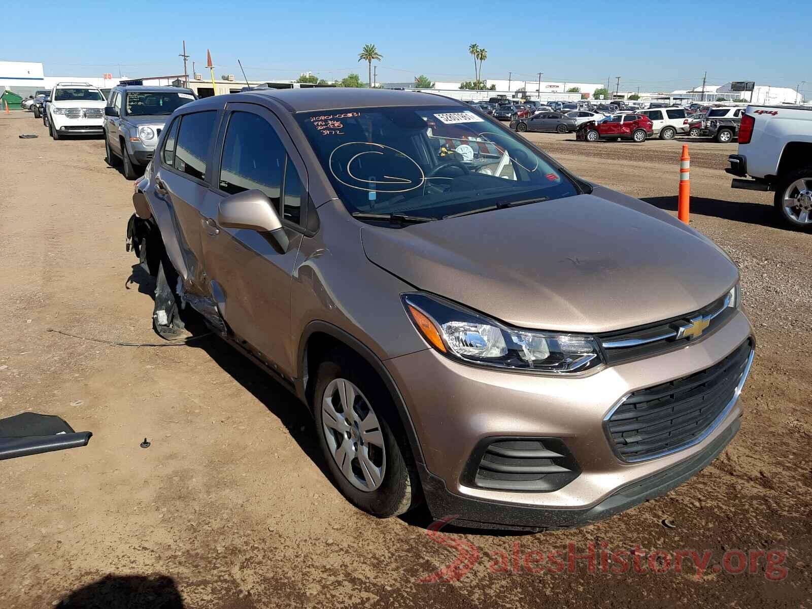 3GNCJKSB9KL133972 2019 CHEVROLET TRAX