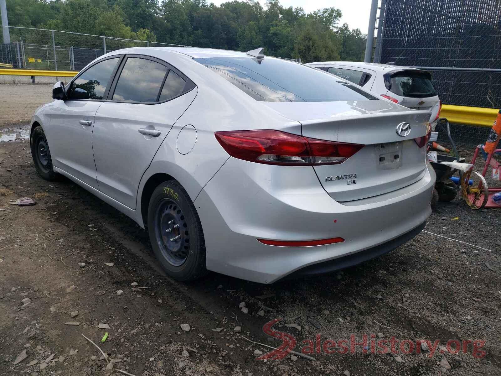 5NPD74LFXHH125560 2017 HYUNDAI ELANTRA