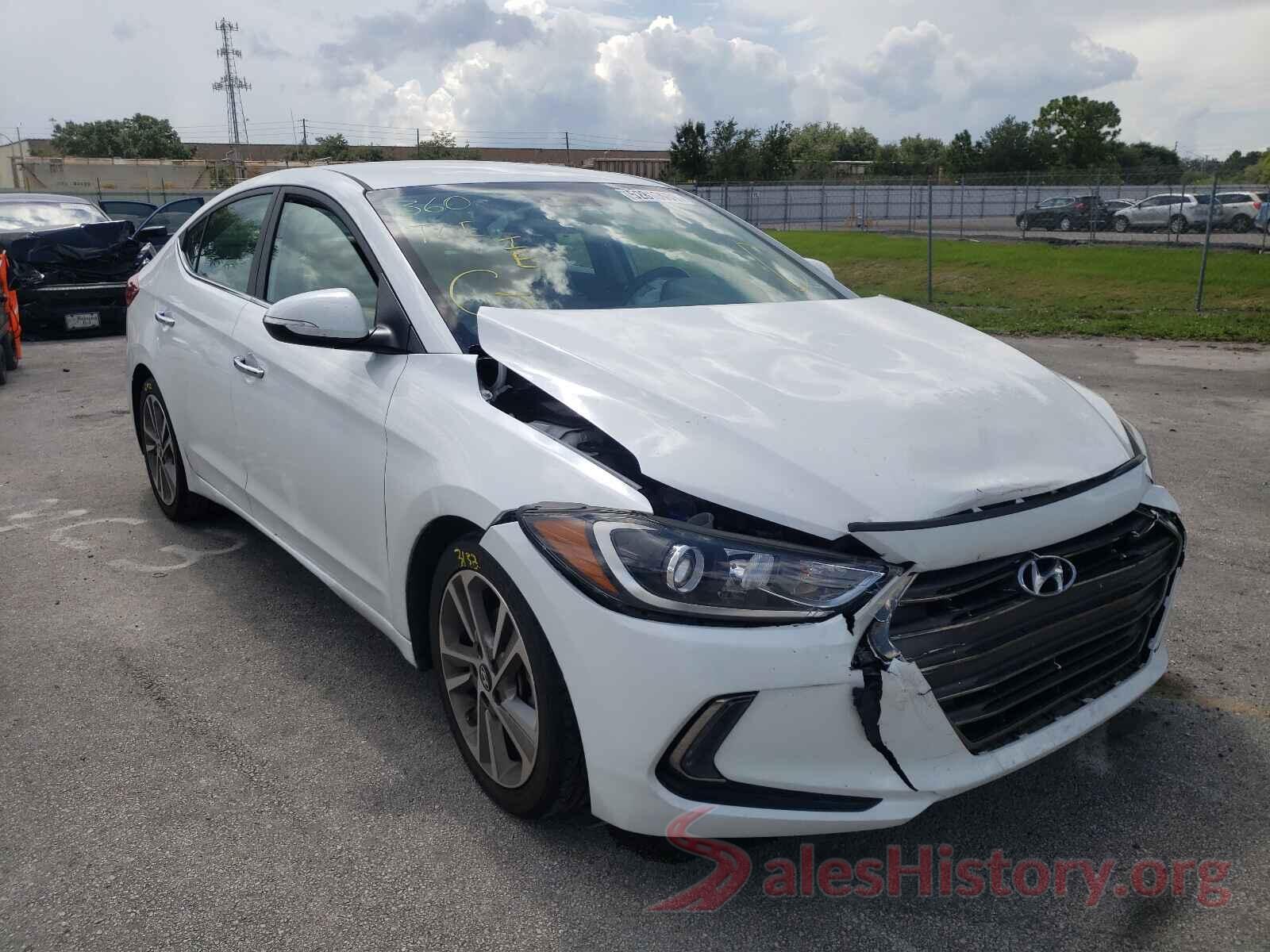 5NPD84LF6HH113970 2017 HYUNDAI ELANTRA