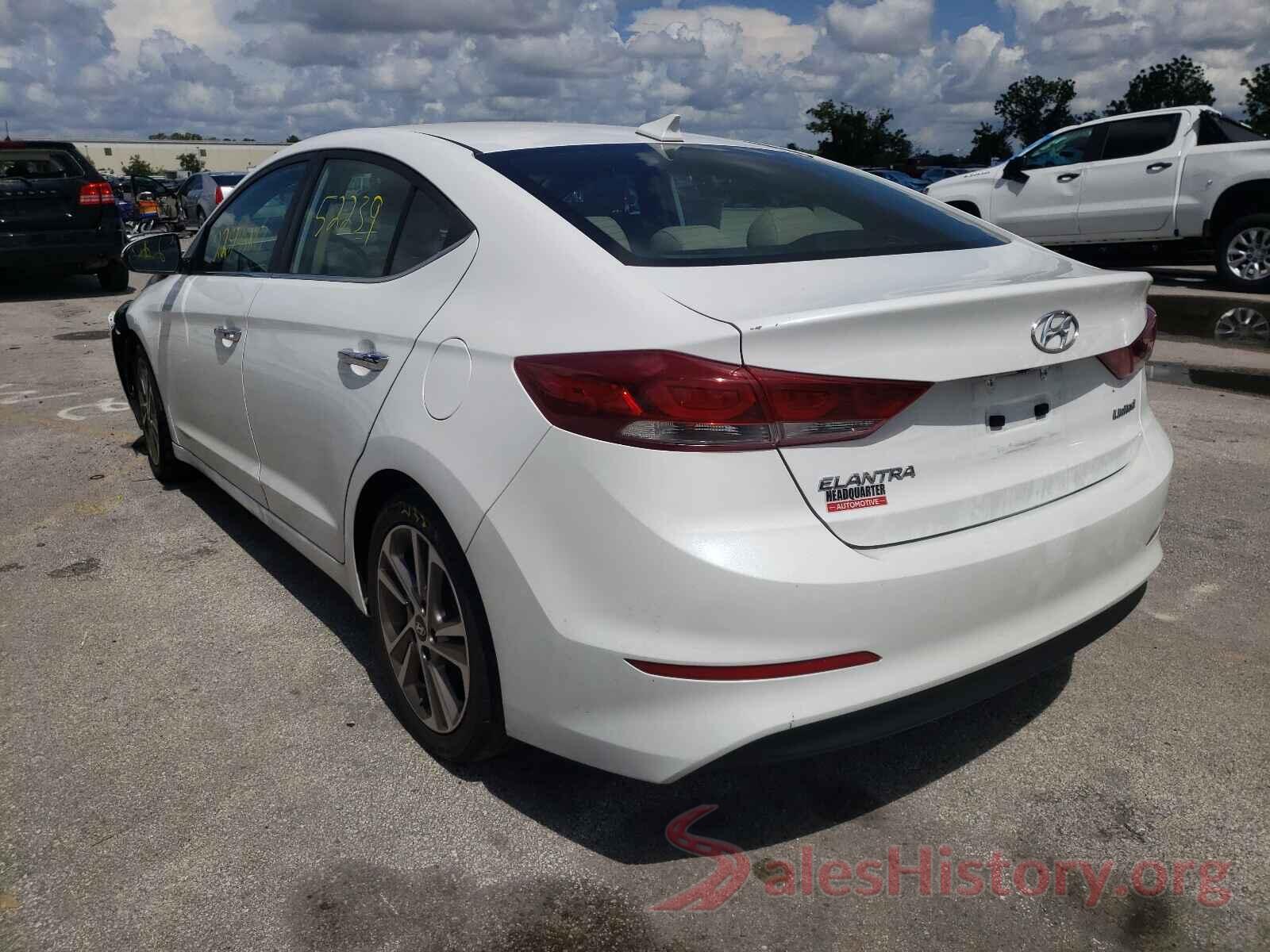 5NPD84LF6HH113970 2017 HYUNDAI ELANTRA