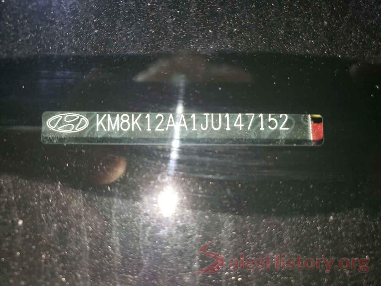 KM8K12AA1JU147152 2018 HYUNDAI KONA