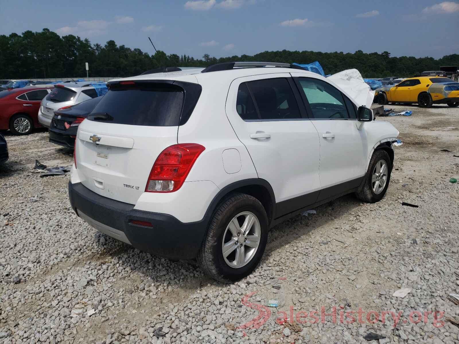 3GNCJLSB3GL275909 2016 CHEVROLET TRAX