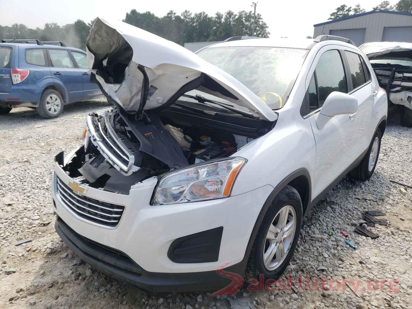 3GNCJLSB3GL275909 2016 CHEVROLET TRAX