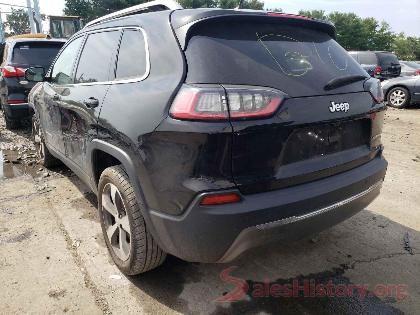 1C4PJLDB3KD302614 2019 JEEP CHEROKEE