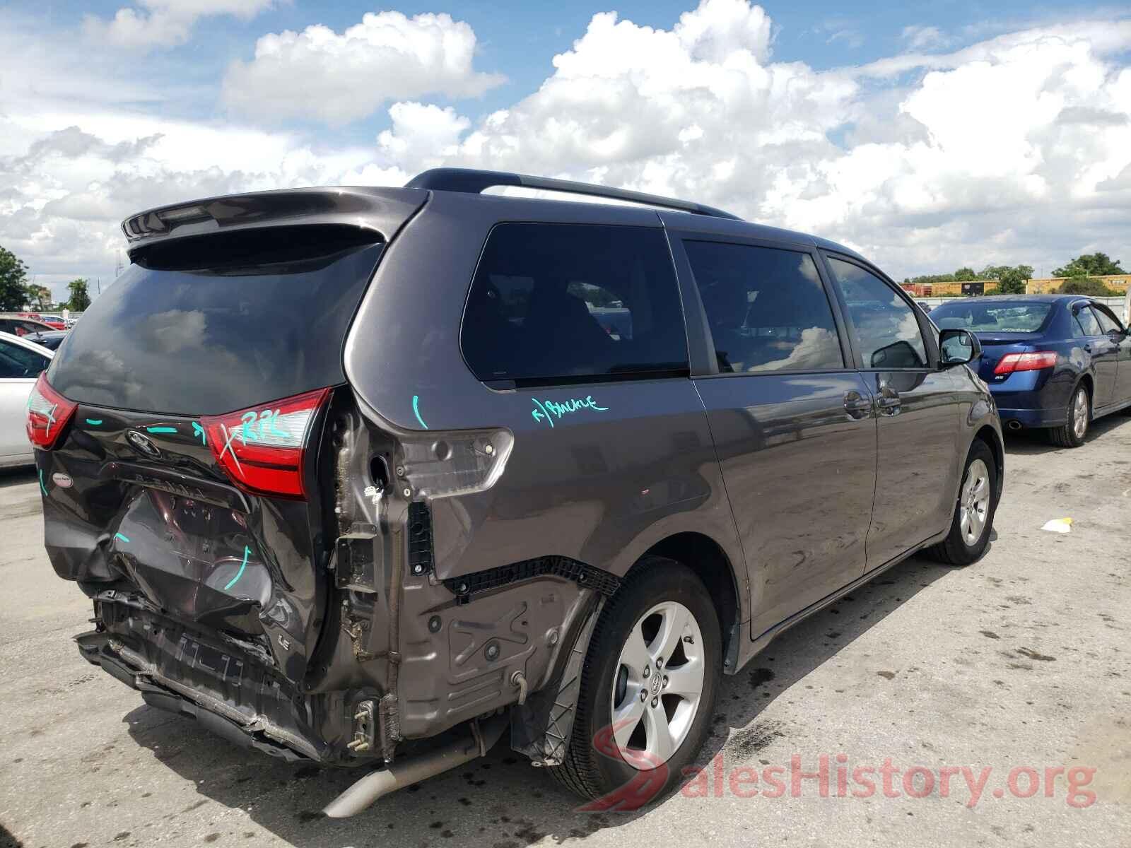 5TDKK3DCXGS731941 2016 TOYOTA SIENNA