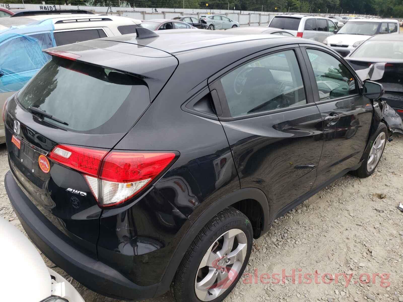 3CZRU6H31KG733129 2019 HONDA HR-V