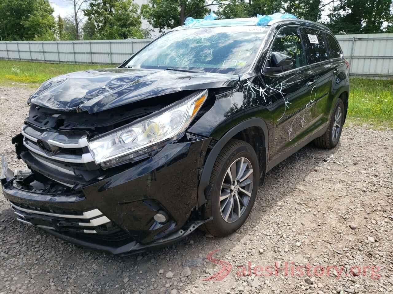 5TDJZRFH2KS613460 2019 TOYOTA HIGHLANDER