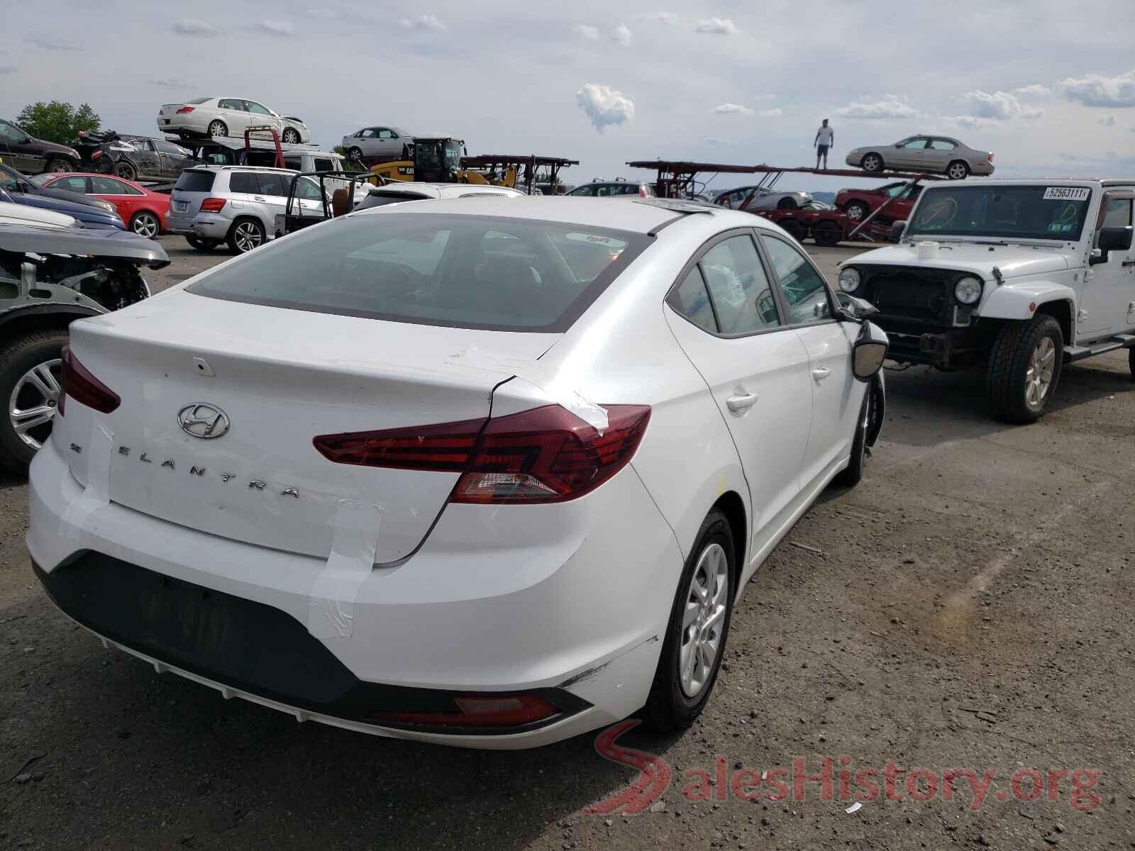 5NPD74LF4KH468999 2019 HYUNDAI ELANTRA