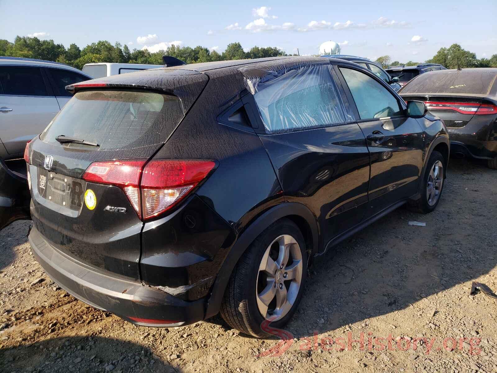 3CZRU6H37HG707756 2017 HONDA HR-V