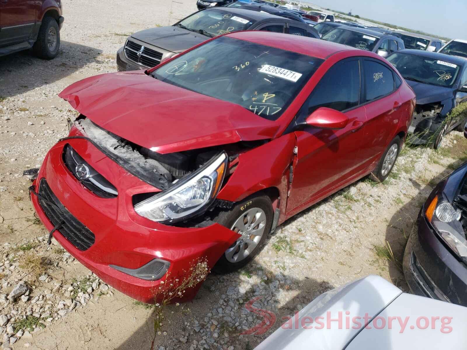 KMHCT4AE8GU974717 2016 HYUNDAI ACCENT