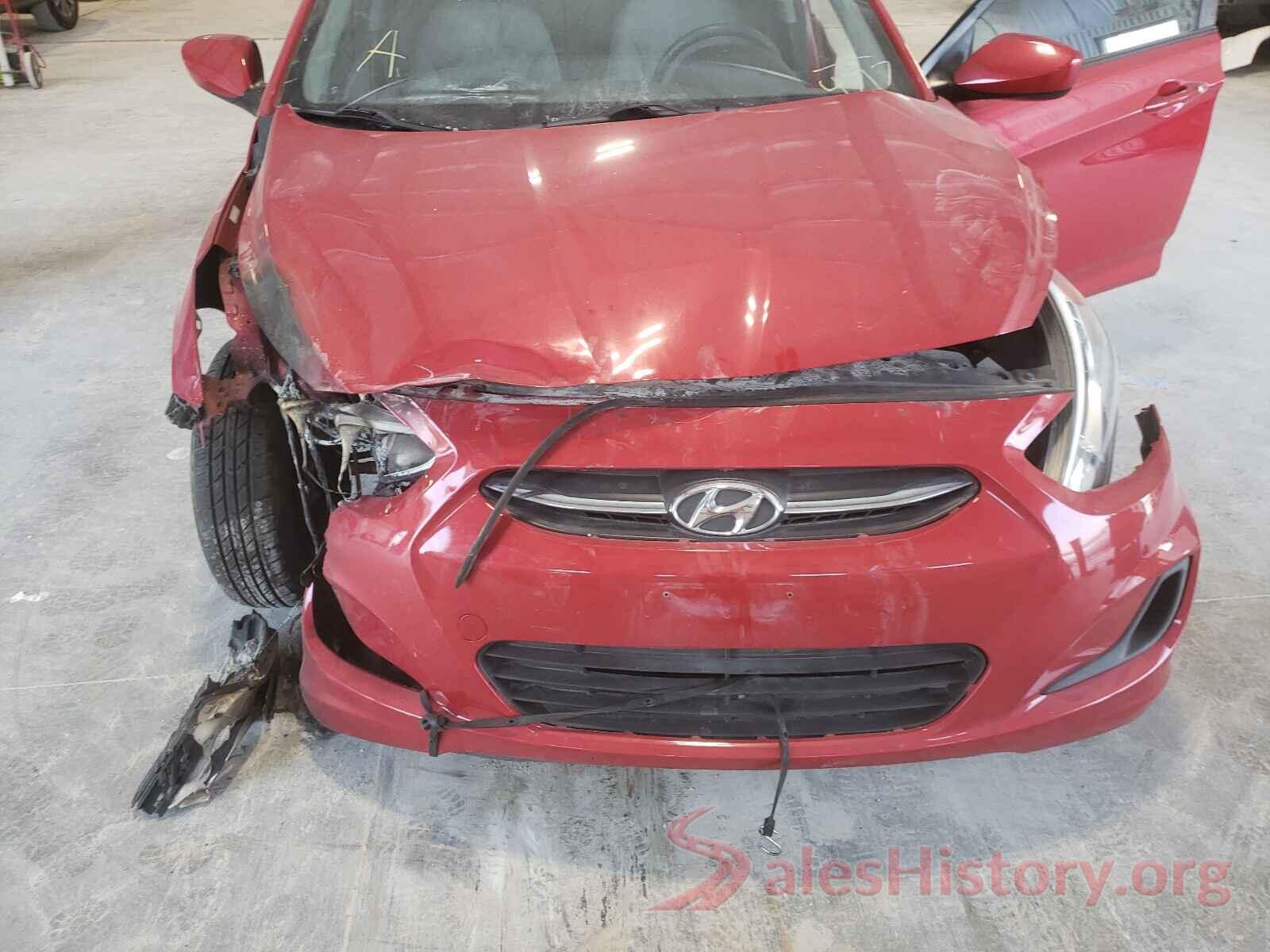 KMHCT4AE8GU974717 2016 HYUNDAI ACCENT