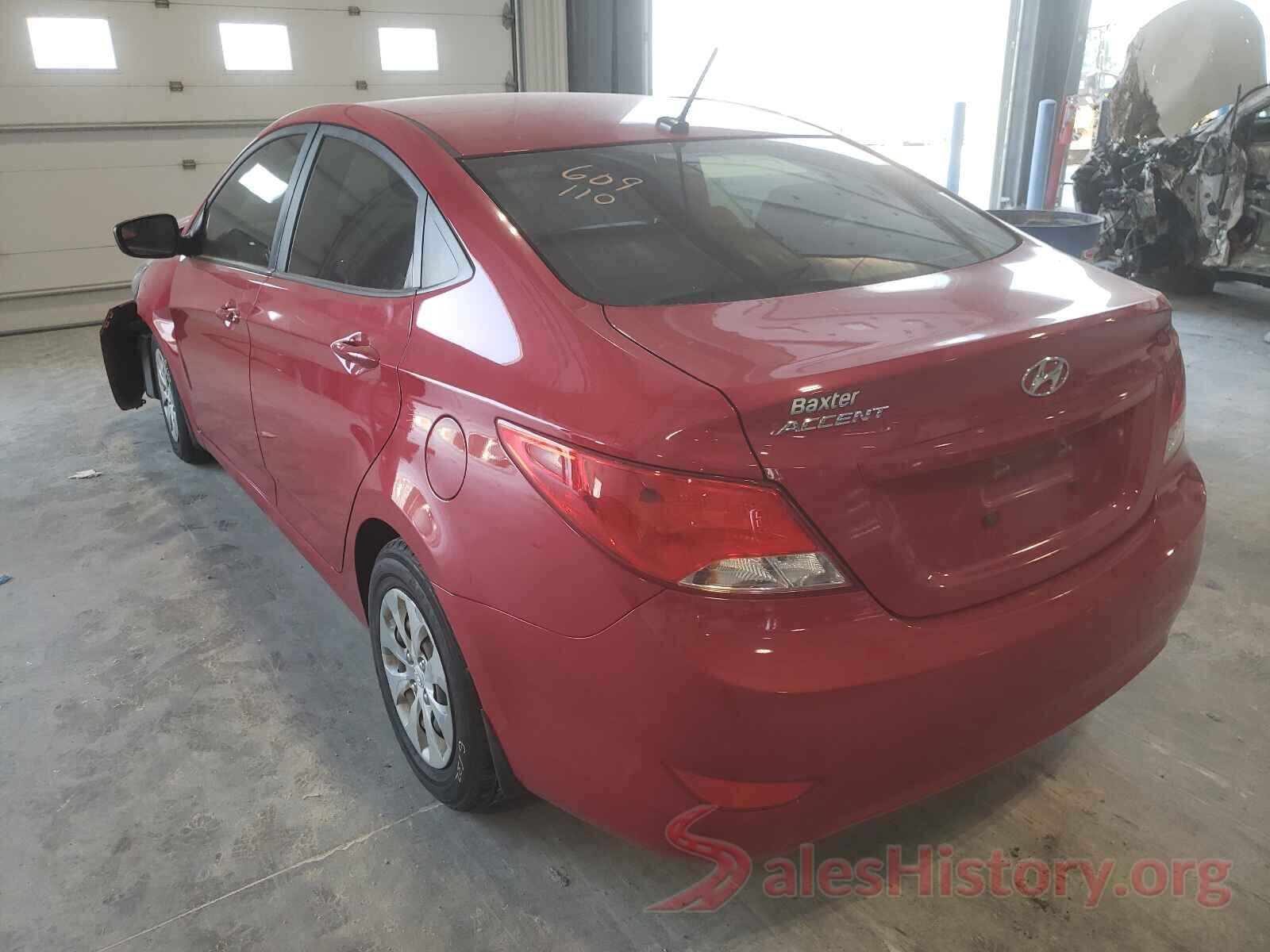 KMHCT4AE8GU974717 2016 HYUNDAI ACCENT