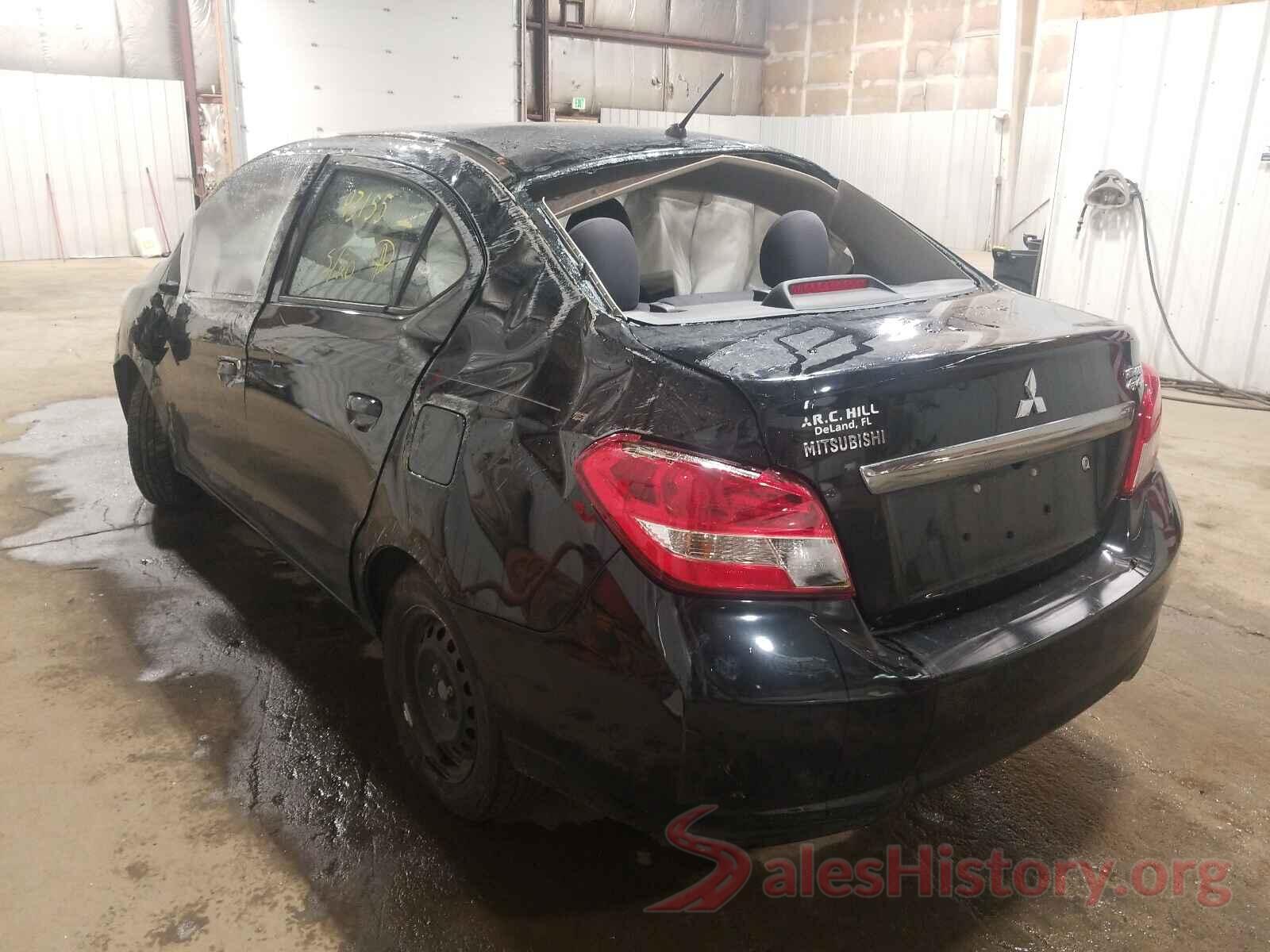 ML32F3FJ5JHF06487 2018 MITSUBISHI MIRAGE