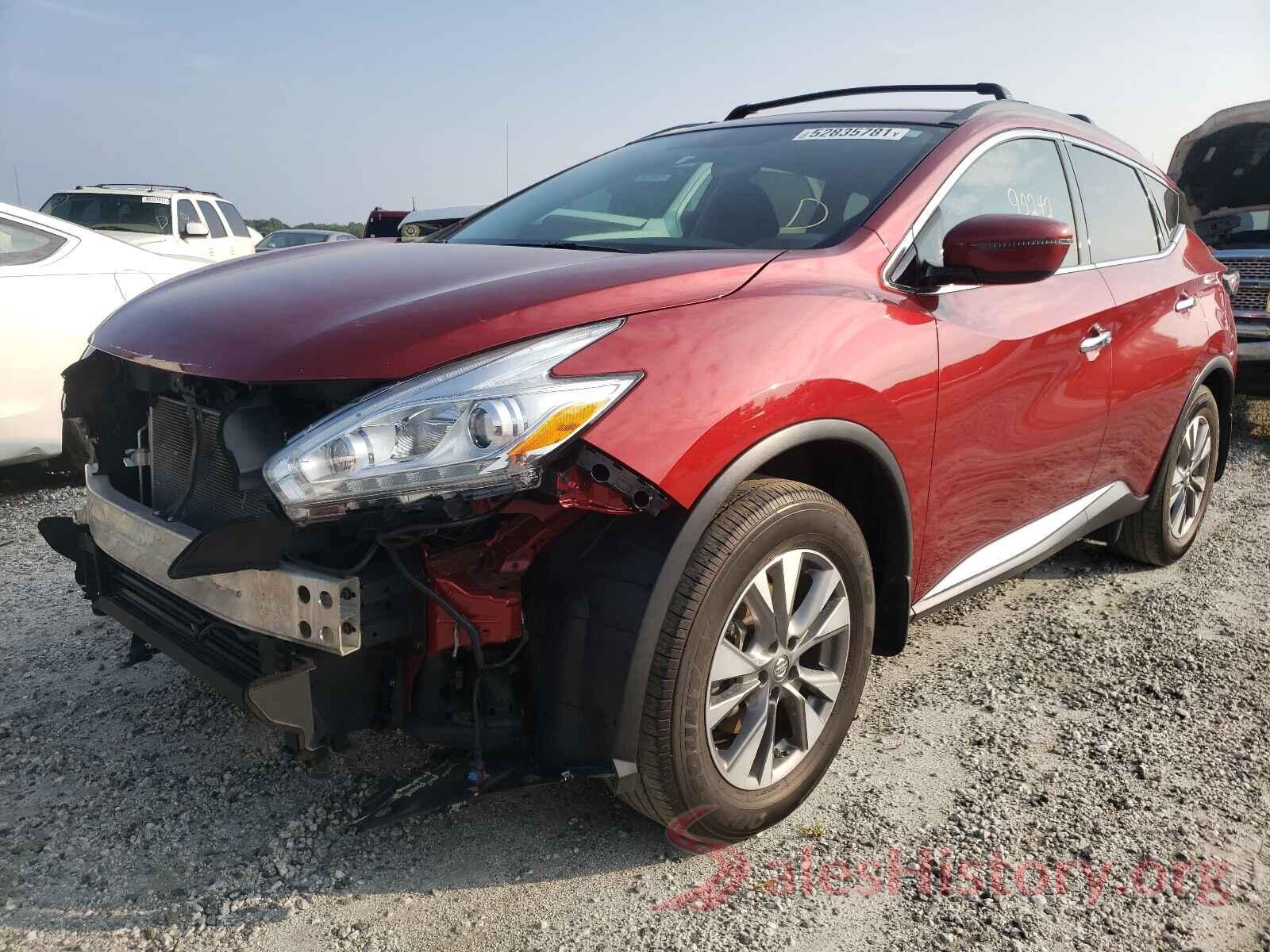 5N1AZ2MG3GN108621 2016 NISSAN MURANO