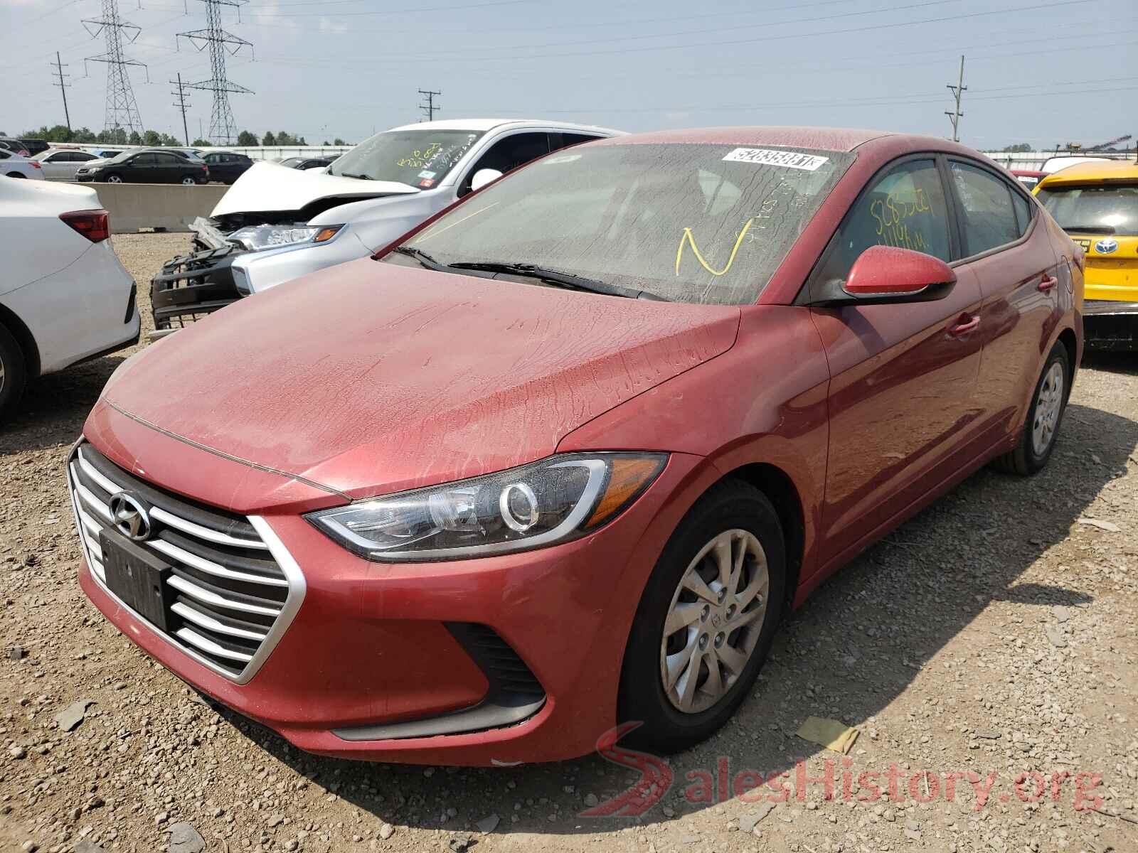 5NPD74LF6HH104978 2017 HYUNDAI ELANTRA