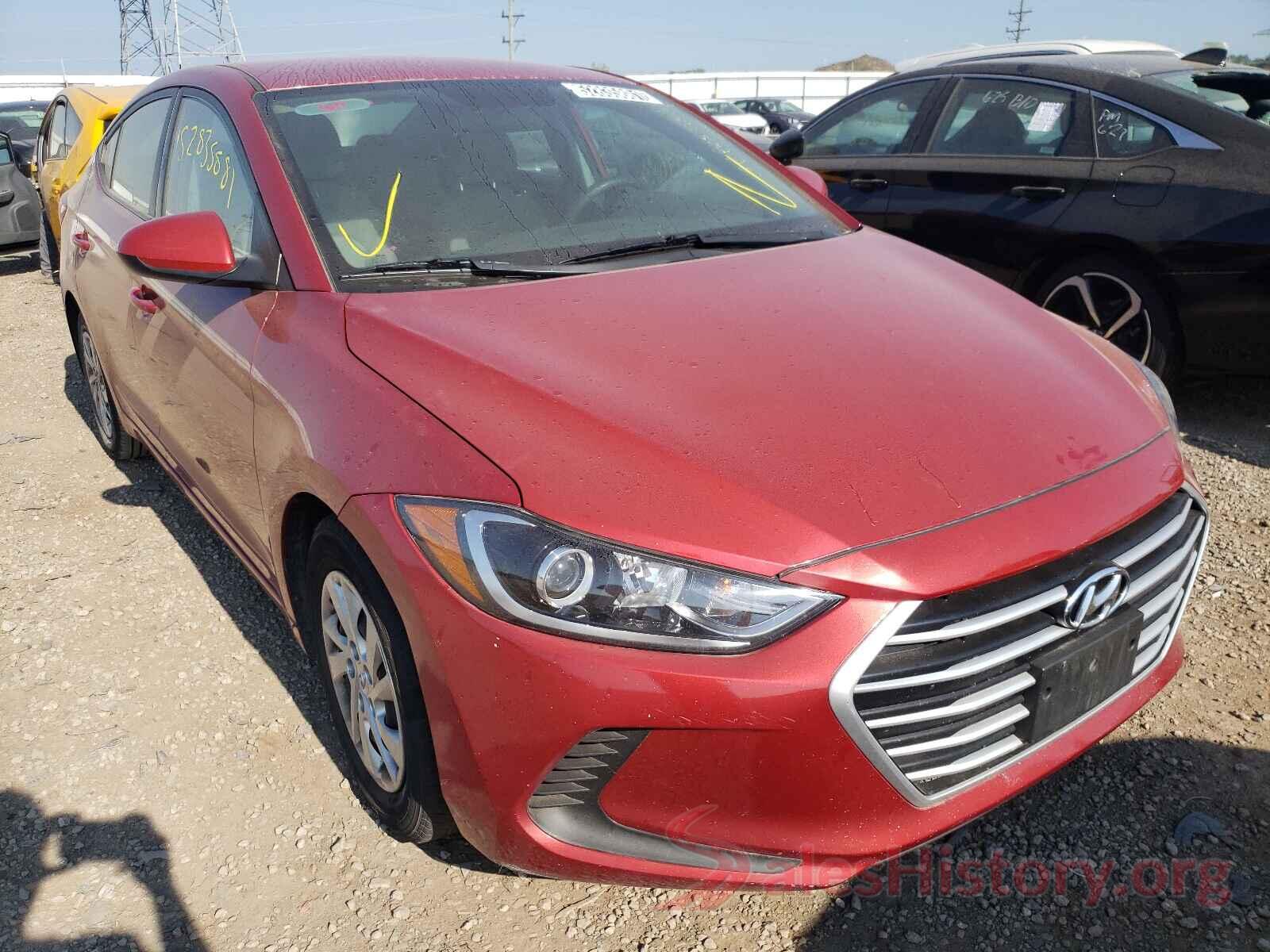 5NPD74LF6HH104978 2017 HYUNDAI ELANTRA