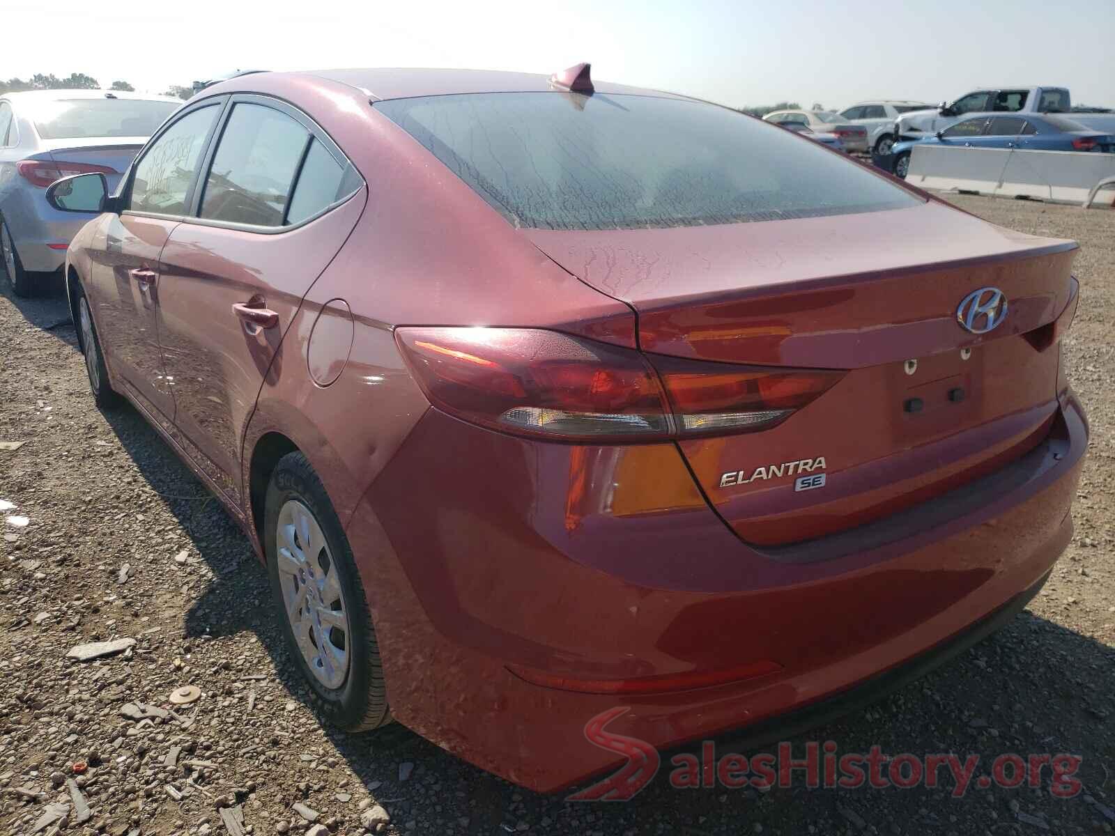 5NPD74LF6HH104978 2017 HYUNDAI ELANTRA